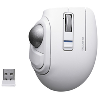 エレコム bitra USB無線/Bluetoothトラックボール [5ボタン/親指操作] ホワイト M-MT1MRSWH