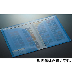 コクヨ クリヤーホルダー〈ポケット2〉PP A4(A3・二つ折り) 緑 F872499-ﾌ-T755G-イメージ5
