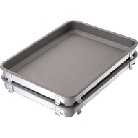 イケダ アルミフッ素餃子&生鮮バット 8枚取 FCL0301-007640008