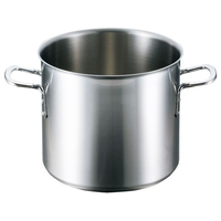 江部松商事 EBM/ビストロ 三層クラッド 寸胴鍋 30cm 蓋無 FC275LL-4142200