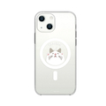 abbi FRIENDS iPhone 13用Magsafe対応クリアケース ターチャン 寝顔 ABF21726I13