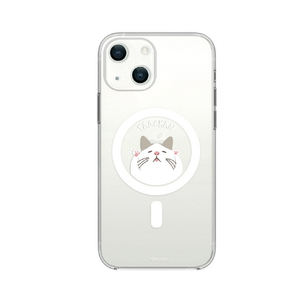 abbi FRIENDS iPhone 13用Magsafe対応クリアケース ターチャン 寝顔 ABF21726I13-イメージ1