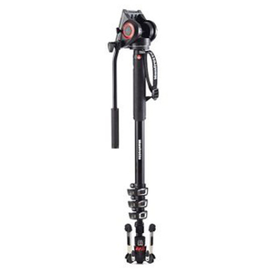 Ｍａｎｆｒｏｔｔｏ フルード ビデオ一脚 フルード雲台付 XPRO-Monopod 黒 MVMXPRO500-イメージ6