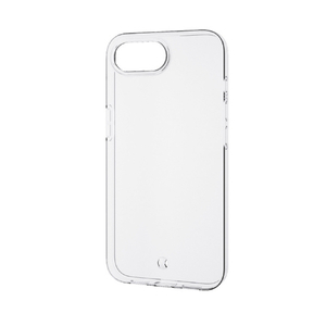 エレコム iPhone17e/16e用 ソフトケース メタルステッカー付 クリア PM-A25SUCTCR-イメージ2