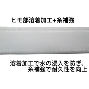 東和コーポレーション エプロン 耐油ウレタンエプロン ホワイト FC372EU-1373738-イメージ3