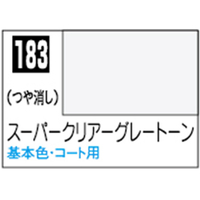 GSIクレオス Mr．カラー スーパークリアーグレートーン【C183】 C183ｽ-ﾊﾟ-ｸﾘｱ-ｸﾞﾚ-ﾄ-ﾝN