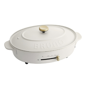 BRUNO オーバルホットプレート ホワイト BOE053-WH BRUNO オーバルホットプレート ホワイト BOE053-WH