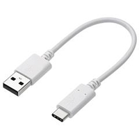 エレコム USB2．0ケーブル(認証品、A-C) 0．15m ホワイト MPA-AC01NWH