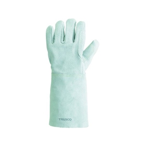 トラスコ中山 TRUSCO ケブラー(R)糸使用溶接手袋 5本指 左手のみ 裏綿 FC512FL-8371263-イメージ1