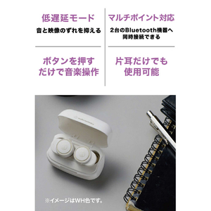 オーディオテクニカ ワイヤレスイヤホン オレンジ ATH-CK1TW OR-イメージ10