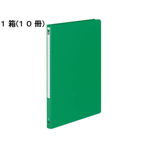 コクヨ レターファイル(Mタイプ) A4タテ とじ厚12mm 緑 10冊 1箱(10冊) F836503-ﾌ-1550NG-イメージ1