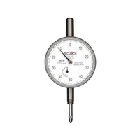 テクロック 標準型ダイヤルゲージ 測定範囲0~5mm 0～50.01±0-50-081.4以下 FC161JX-1028286