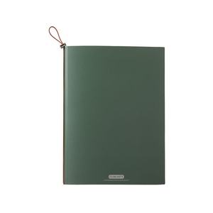 キングジム ファイリングノート A4 A3用紙対応 緑 FCG554V-9914-G-イメージ1