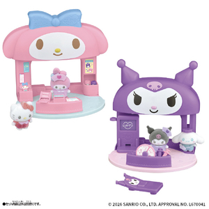 バンダイ ぷちとも Sanrio characters マイメロディ&クロミのびょういん ｻﾝﾘｵﾌﾟﾁﾄﾓﾏｲﾒﾛｸﾛﾐﾉﾋﾞﾖｳｲﾝ-イメージ1