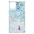 PGA iPhone 11用グリッターケース アナと雪の女王2/ブルー PG-DLQ19B01FRZ
