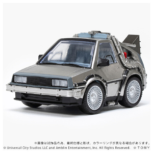 タカラトミー QV-01 バック・トゥ・ザ・フューチャー タイムマシン (Part1) QV-01ﾊﾞﾂｸﾄｳｻﾞﾌﾕ-ﾁﾔ-ﾀｲﾑﾏｼﾝ-イメージ2