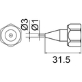 白光 ノズル N-1 袋ナット付 FC898EN-8283944
