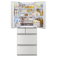 三菱 MR-MZ60N-W 602L 6ドアノンフロン冷蔵庫 MZシリーズ 中だけ