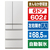 三菱 【フレンチドア】602L 6ドアノンフロン冷蔵庫 MZシリーズ 中だけひろびろ大容量 MZシリーズ グランドリネンホワイト MR-MZ60N-W-イメージ1