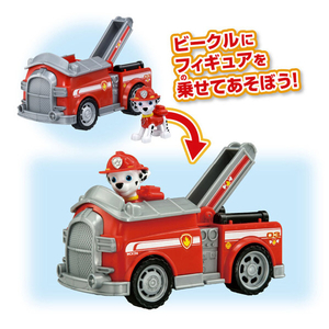 タカラトミー パウ・パトロール ベストセット チェイス ポリスカー&マーシャル ファイヤートラック (ライバールしちょう&ニャン・パトロールつき) ﾊﾟｳﾊﾟﾄﾍﾞｽﾄｾﾂﾄﾁｴｲｽﾏ-ｼﾔﾙ-イメージ4