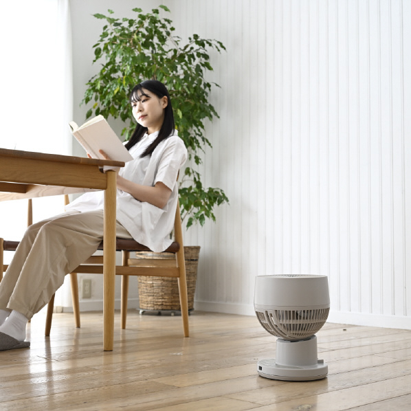 即日配送】山善 DC充電 サーキュレーター YKAR-BZX151(GG) 山善 洗える