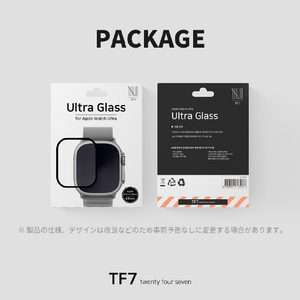 TF7 Apple Watch Ultra 49mm用液晶保護フィルム Ultra Glass TF72727-イメージ12