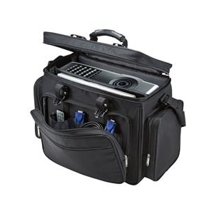 サンワサプライ プロジェクターバッグ(15．6インチワイド対応) ブラック BAG-PRO4-イメージ2