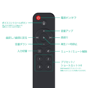 WiiM WiiM用リモコン WIIMVOICEREMOTE-イメージ6