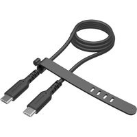 多摩電子工業 PD100W USB-C to USB-Cケーブル 過熱防止(1．0m) ブラック TSC279CC10K