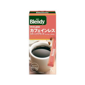 味の素ＡＧＦ ブレンディ インスタントコーヒー やすらぎのカフェインレス 7本 F384134-イメージ1