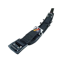 ＴＪＭデザイン ワークポジショニング用胴当てベルトカーブD1 黒アルミS FC318EX-2083376