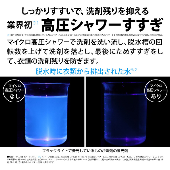 シャープ 【左開き】11.0kgドラム式洗濯乾燥機 リッチブラウン ESX11BTL 0kg 左開き