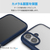 エレコム iPhone 16用TOUGH SLIM LITE ハイブリッドケース フレームカラー ネイビー PM-A24ATSLFCNV-イメージ7