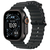 Apple Apple Watch Ultra 3(GPS + Cellularモデル)- 49mm Apple Watch Ultra 3 ブラックチタニウムケースとブラックオーシャンバンド MF0J4J/A-イメージ1