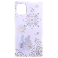 PGA iPhone 11用グリッターケース アナと雪の女王2/パープル PG-DLQ19B02FRZ