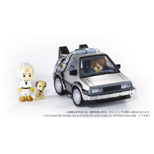タカラトミー QV-04 バック・トゥ・ザ・フューチャー タイムマシン (Part1) DXセット QV-04ﾊﾞﾂｸﾄｳｻﾞﾌﾕ-ﾁﾔ-ﾀｲﾑMDX-イメージ9
