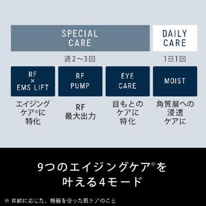 パナソニック リフトケア美顔器 ソニック RF ブラック EH-SR85-K-イメージ7