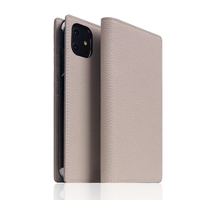 SLG Design iPhone 12/12 Pro用ケース Full Grain Leather Case ライトクリーム SD19728I12P