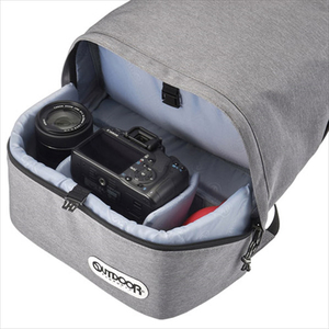 ハクバ カメラバッグ OUTDOOR PRODUCTS ヘザーグレー 2ODCDP03HG-イメージ4