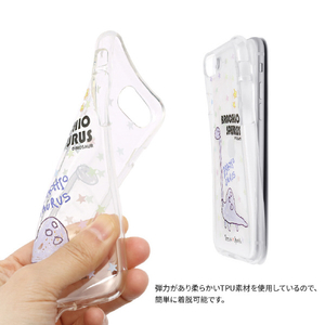 Dparks iPhone SE(第3世代)/SE(第2世代)/8/7用ソフトクリアケース DINO BRACHIOSAURUS DS22728ISE3-イメージ10