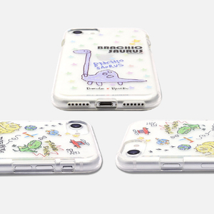 Dparks iPhone SE(第3世代)/SE(第2世代)/8/7用ソフトクリアケース DINO BRACHIOSAURUS DS22728ISE3-イメージ11