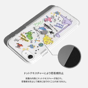 Dparks iPhone SE(第3世代)/SE(第2世代)/8/7用ソフトクリアケース DINO BRACHIOSAURUS DS22728ISE3-イメージ13