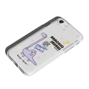Dparks iPhone SE(第3世代)/SE(第2世代)/8/7用ソフトクリアケース DINO BRACHIOSAURUS DS22728ISE3-イメージ3