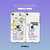 Dparks iPhone SE(第3世代)/SE(第2世代)/8/7用ソフトクリアケース DINO BRACHIOSAURUS DS22728ISE3-イメージ5