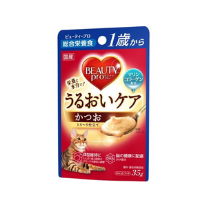 日本ペットフード ビューティープロ キャット パウチ 1歳から かつお 35g FC501PX-イメージ1