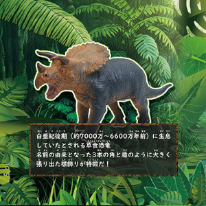 ハピネット 大恐竜時代(トリケラトプス) トリケラトプス ﾀﾞｲｷﾖｳﾘﾕｳｼﾞﾀﾞｲﾄﾘｹﾗﾄﾌﾟｽ-イメージ2