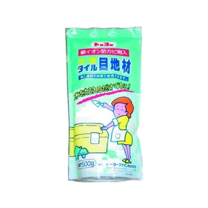 トーヨーマテラン S抗菌タイル目地材 白 0.5kg (1個入) FC301FN-3095533-イメージ1