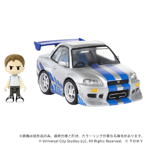 タカラトミー QV-02 ワイルド・スピード NISSAN SKYLINE GT-R (R34) QV-02ワイルドスピ-ドGT-RR34 タカラトミー QV-02 ワイルド・スピード NISSAN SKYLINE GT-R (R34) QV-02ワイルドスピ-ドGT-RR34