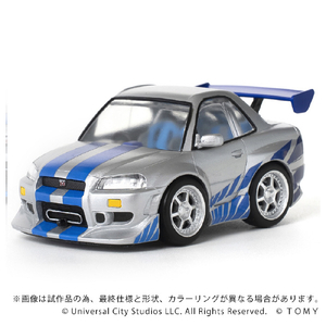 タカラトミー QV-02 ワイルド・スピード NISSAN SKYLINE GT-R (R34) QV-02ﾜｲﾙﾄﾞｽﾋﾟ-ﾄﾞGT-RR34-イメージ2