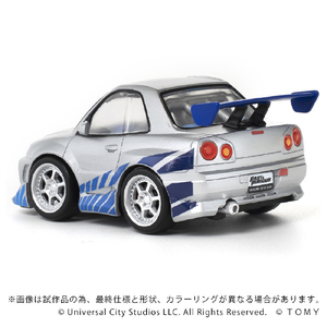 タカラトミー QV-02 ワイルド・スピード NISSAN SKYLINE GT-R (R34) QV-02ﾜｲﾙﾄﾞｽﾋﾟ-ﾄﾞGT-RR34-イメージ3